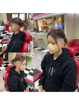 ゴリラ(GORILLA) -80's American barber shop-