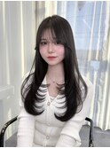 【chinami】韓国ふわふわモテレイヤーカット