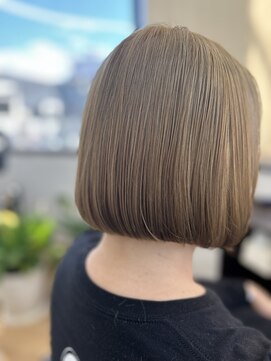 ライフメイクシベル 東林間(Life make siblles) ボブ＋ミルクティーベージュ