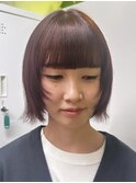 facelayer bob × pink violet