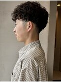 メンズ/無造作/外国人風/刈り上げ/スパイラル/大矢