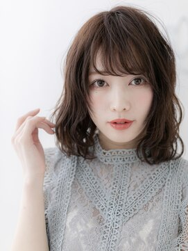 ヘアスタジオ ガロウ(hair stuido garou) くびれヘア/アプリコットオレンジ/ハイライトカラー/盛岡79