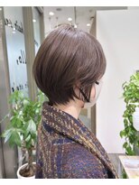 モアナ バイ ヘッドライト大宮店(Moana by HEADLIGHT)&nbsp;Moana【大宮】#丸みショート#透明感#大人ショート#小顔ヘア