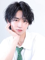 アンサー 渋谷(ANSWER)&nbsp;大人ヘアナツイスパ波巻きセンターパートスッキリ色気ヘア