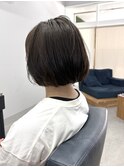 白髪ぼかし×グレージュ