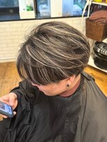 オーシャン 宇都宮店(Ocean)&nbsp;メンズハイライトでクールに