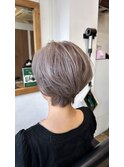 ◇大人可愛い20代30代40代50代前下がりショートボブ丸みショート