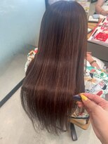 ファムバイアヴァンス(Femme by AVANCE.)&nbsp;ハイライトカラー艶ロングナチュラル