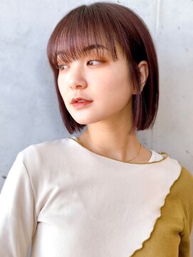 セイドット オモテサンドウ(Say. omotesando) Say.ボブミニボブヘーゼルグレージュオリーブグレー表参道青山