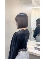 ロンドシエル 横浜(Lond ciel)&nbsp;髪質改善ストレート×黒髪ボブ