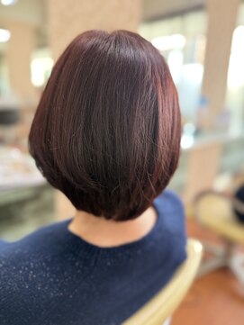 アークスヘアー 20代30代40代ブリーチなしオリーブグレージュくびれミディ