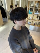 ヴァンメン ヴァンカウンシル 金山(VANMEN VAN COUNCIL)&nbsp;ホワイトグレージュミニウルフデジタルパーマMO 02