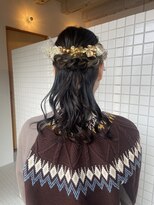 フィラ(FYRA)&nbsp;hairset.編み込みハーフアップ.