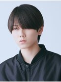 マッシュヘア/波巻きパーマ/men's/スパイラルパーマ/眉