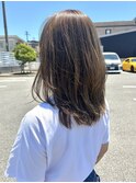 ブリーチなしで育てるアッシュベージュ