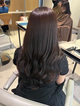 ヨキ(yoki.) ラベンダーブラウン◎艶ブラウン◎透明感カラー【髪質改善】