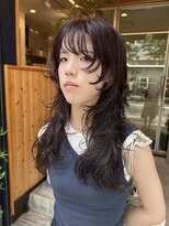 オアシス(oasis)&nbsp;【oasisオグラ】ダークグレージュなウルフレイヤーカット
