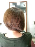サロンスタイル☆クラッシー前下がりボブ