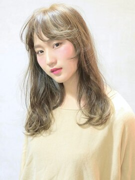 ザジヘアー(ZAZIE hair) 柔らかゴールドベージュカラー