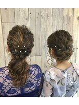 ヘアースペース ムーン(Hair Space MOON) 結婚式やパーティー イベントのヘアセットはムーンにどうぞ！