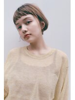 ゼンコー キチジョウジ シェール(ZENKO KICHIJOJI chere)&nbsp;【ZENKO吉祥寺Chere】コンパクトなマッシュショートボブ