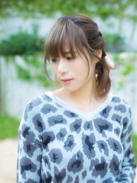 ヘアー＆メイク ルナルナ 明和店　HAIR＆MAKE LUNA LUNA ちょっとお出かけ☆編み込みアレンジ