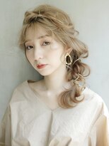 編みおろしアレンジ_ローライトスリークボブ厚めバング_37495