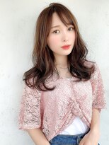 アイティー バイ アルバム 浦和店(IT by ALBUM)&nbsp;ふんわりＡラインワンカール_ハイライトカラー_47588