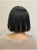 ボブインナーカラー