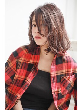 コーン ヘアデザイン(cone hair design) 長めな前髪がポイント◎ロブレイヤー