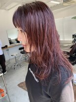 フィル(fil)&nbsp;ロングレイヤー／ローズレッド