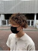 マッシュスパイラルパーマ　新橋　日比谷　内幸町　理容室　床屋