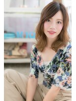 ミック 日暮里店(miq) リラクシーゆるふわなみなみウェーブ流れるレイヤーb1