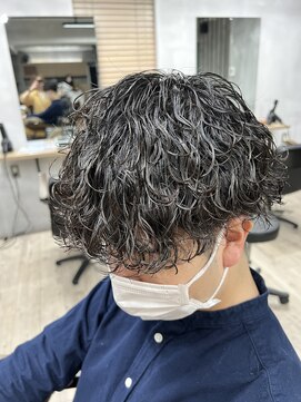 リコ(liko) 【liko三軒茶屋 店長 須田】波巻きスパイラルパーマ×マッシュ