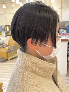 モリオ フロム ロンドン 成増店 【morio成増／米村】刈り上げショート黒髪