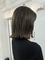 イコ 表参道原宿(ico)&nbsp;ブリーチなし　オリーブベージュ