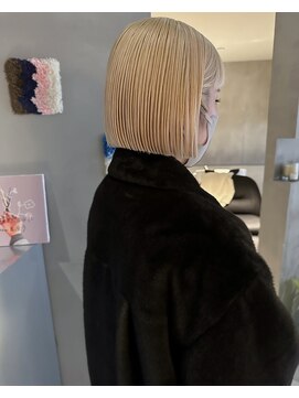 ハウ 心斎橋(how) ミニボブ/ショート/ショートヘア/前下がりボブ/ぱつっとボブ