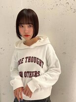 ガリカ 蔵前(Gallica)&nbsp;【竹之内蔵人】大人似合わせナチュラルボブ/透明感地毛風カラー