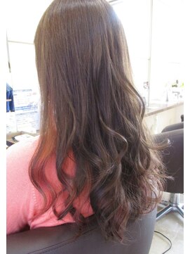 コアフィールフィス(COIFFURE fils) インナーカラー レッド デザインカラー