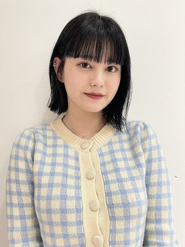 ヨーク(YOKE) 【 YOKE 】切りっぱなしボブ結べるボブワイドバング小顔