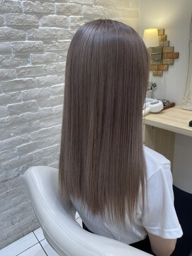 リスタ(ReSTA) ロングヘア×グレージュ