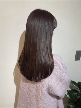 トワ(toi) セミロング×ナチュラルブラウン【横浜/横浜駅】