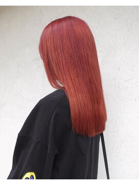 シェミール(CHEMIR) レッドカラー×ブリーチカラー【四日市】