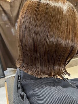 ビセル バイ シータ 川越店(becel by THETA) 切りっぱなしボブ×外ハネ