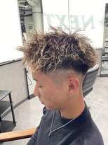 ネクストネオ 静岡(NEXT NEO)&nbsp;NEXTNEO【櫻田】静岡メンズハイライト　強めツイストパーマ