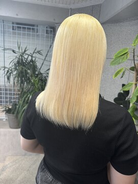 ステラゴーマルイチ(STELLA 501) 【他店修正】ホワイトブロンド