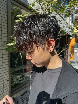 ゴーズゴードットビー 吉祥寺(go s go .b) 波巻きパーマ/メンズカット/メンズパーマ/ダウンパーマ