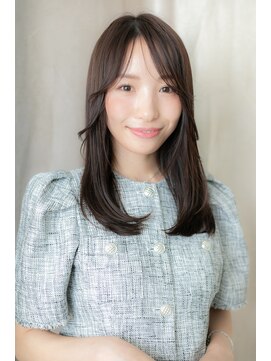 カバーヘア ブリス 上尾西口店(COVER HAIR bliss) センターパート抜け感ヘアエアストレートTb9上尾20代30代40代