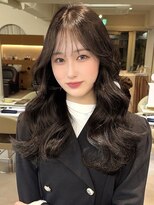 ユニ 表参道(uni) 10代20代30代/韓国風くびれレイヤーカット/ヨシンモリエギョモリ