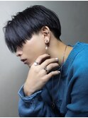 トランクスヘアセンターパートニュアンスパーマ韓国カルマパーマ